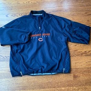 Reebok Chicago Bears NFL Equipment zip Jacket